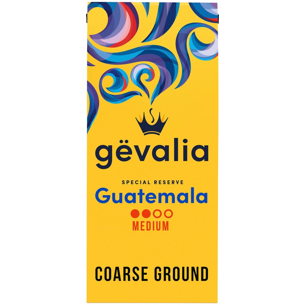 Gevalia Kaffe Special Reserve Guatemala Medium Roast Coarse Ground Coffee 283g Bag
