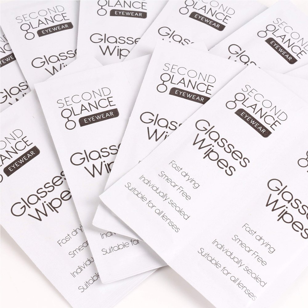 24x Optical Cleaning Wet Wipes - Fog Free Glasses/Spectacles Wiping Cloths