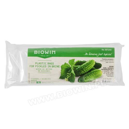 3 x Plastic Bags for Pickles in brine/for Ensilage 80x 120