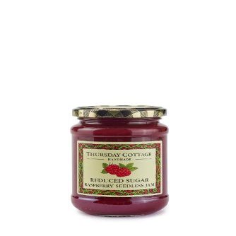 Thursday Cottage | Reduced Sugar Raspberry Seedless Jam | 5 x 315g