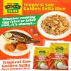 Tropical Sun Golden Sella Basmati Rice 5kg - Extra Long Grain Parboiled Rice - Naturally Aromatic - Non-Sticky & Fluffy Rice for Biryani, Pilaf, Curries & Everyday Cooking(Pack of 1). view 3