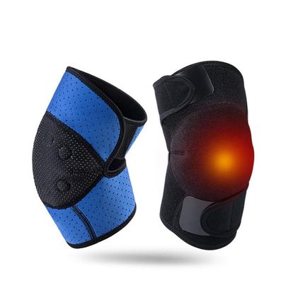 1 Pair Self-Heating Kneepad Warm Pad,Tourmaline Magnetic Therapy Knee Support Braces For Arthritis Pain Knee Massage