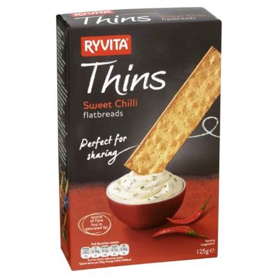 Ryvita | Thins - Sweet Chilli | 5 x 125g