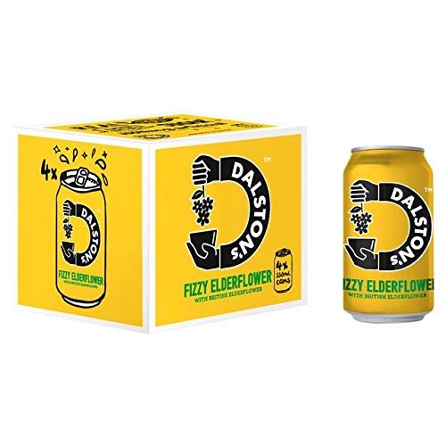 DALSTON's | Fizzy Elderflower | 4 x 330ml (UK)