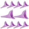 10 x Simpa Female Ladies Urinal Wee Funnel Sanitary Toilet Aid for Women Pee While Outdoors, Walking or Travelling - No Need to Use Dirty Unsanitary Toilets. view 1