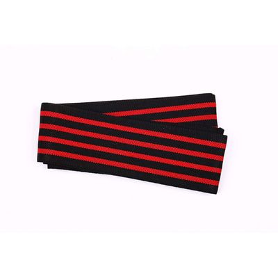 1Pair Knee Wraps Elastic Knee and Elbow Support & Compression - for Weightlifting, Powerlifting, Fitness, WODs & Gym Workout - Knee Straps for Squats