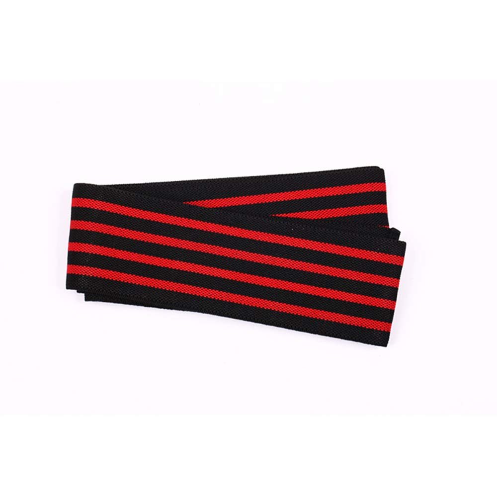 1Pair Knee Wraps Elastic Knee and Elbow Support & Compression - for Weightlifting, Powerlifting, Fitness, WODs & Gym Workout - Knee Straps for Squats