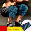 1Pair Knee Wraps Elastic Knee and Elbow Support & Compression - for Weightlifting, Powerlifting, Fitness, WODs & Gym Workout - Knee Straps for Squats view 2