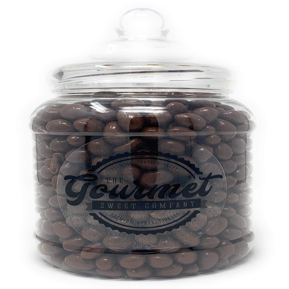 Chocolate Peanuts 1.7kg Retro Sweets Large Victorian Gift Jar