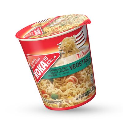 Koka Original Vegetable Flavour Oriental Style Instant Noodles 12 Cups of 70 g