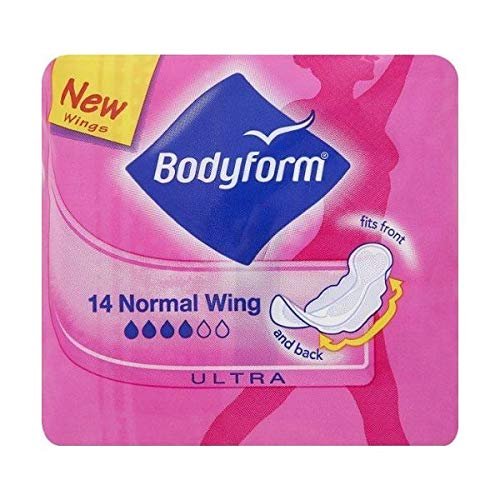 [ 1 Case ] x Bodyform Ultra Normal Wings 14'S (12 x 14)