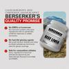 Berserker Desiccated Beef Liver Supplement 750mg per Capsule 500 Capsules, Un-defatted to Provide Full Absorption of Naturally Occurring Vitamins and Minerals Found in Beef Liver | Made in The UK view 4