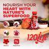 120/Life Blood Pressure Support, Beet Root Juice, Pomegranate Extract, Cranberry Juice, Tart Cherry, Hibiscus, and Magnesium (8 Fl Oz, Pack of 28) - Gluten-Free & Vegan view 4