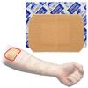 100 Pack Blue Lion 7.5cm x 5.1cm Large Fabric ZO CE Premium Medical Plasters view 3