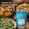 Nature Kitchen Herb Salt, 750g Premium Blended Seasoning for Everyday Cooking, Gluten Free, Vegan, Natural Herbal Salt for Meat, Vegetables, Soups, Salads, Roasting, Baking and Grilling view 3