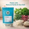 Nature Kitchen Herb Salt, 750g Premium Blended Seasoning for Everyday Cooking, Gluten Free, Vegan, Natural Herbal Salt for Meat, Vegetables, Soups, Salads, Roasting, Baking and Grilling view 4