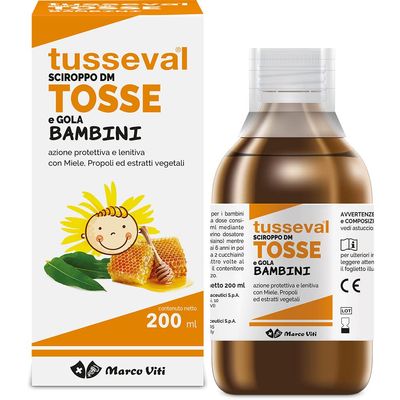 Tusseval Sciroppo Bambini Tosse E Gola 200 ml