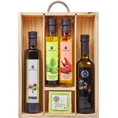 Large Gourmet Case (Wooden) - La Chinata
