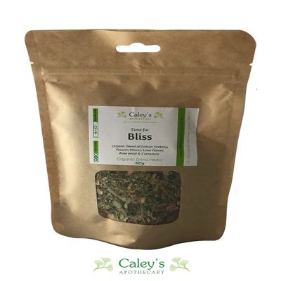 Caley's Apothecary Organic Tea Blends (Time for Bliss, 50g)