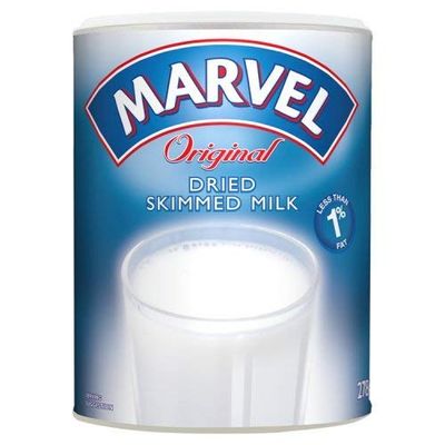 Marvel Original Dried Skimmed Milk 278g (Pack of 2)