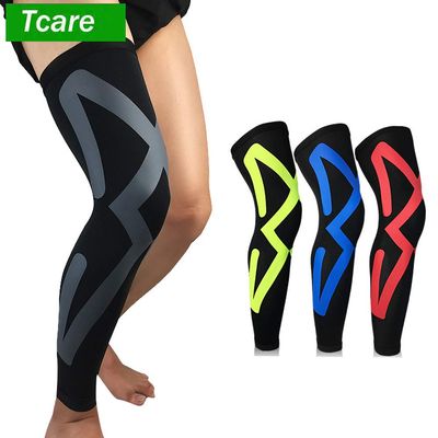 1Pcs Compression Leg Sleeves Knee Brace for Sports, Running, Basketball, Calf Knee Pain Relief, Improve Blood Circulation and Injury Recovery Best Leg Support for Men & Women