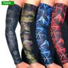 1Pcs Arm Sleeves, UV Arm Warmers Cooling Sleeves for Men Women Youth Kids UV Protection Sunblock Tattoo Cover Up Compression Arm Sleeves Thumb Hole for Golf Basketball view 1