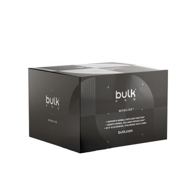 Bulk Mobilise Capsules, Joint Support, Glucosamine Sulphate, MSM, Chondroitin Sulphate, Pack of 180, 30 Servings