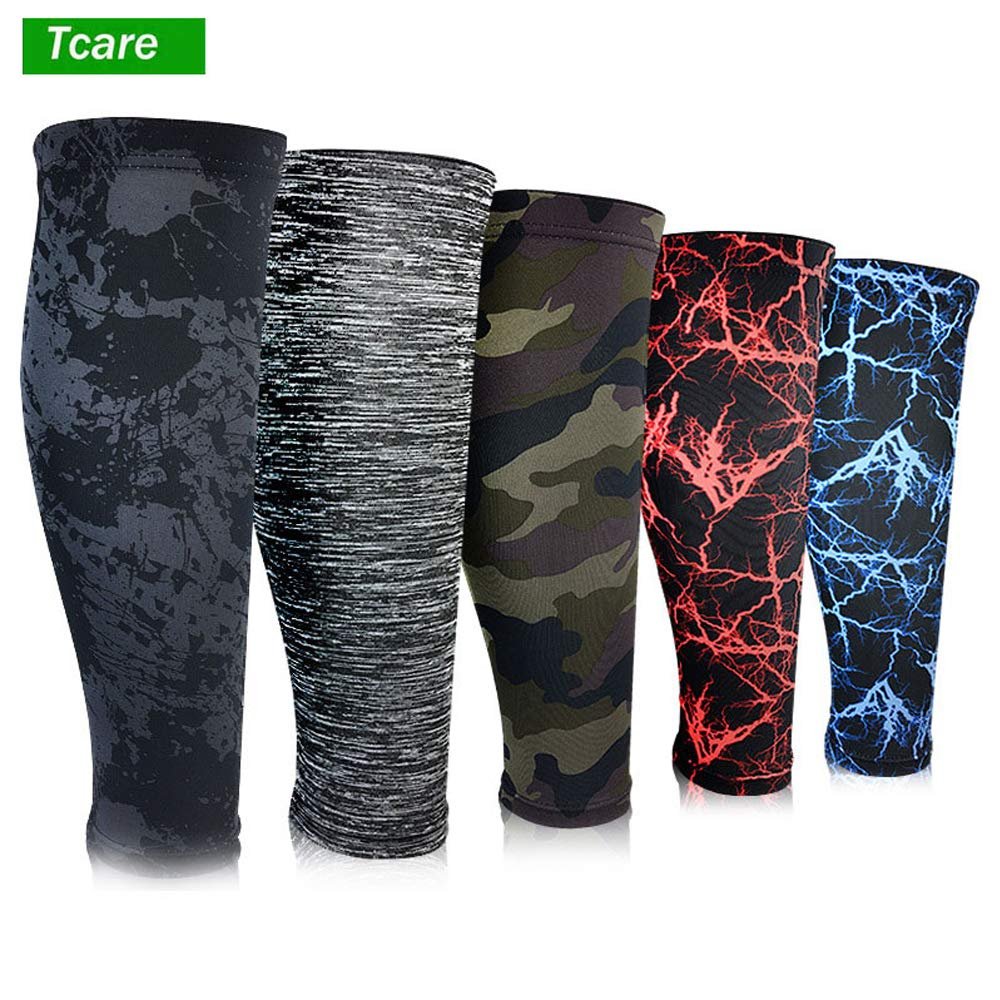1Pcs Compression Calf Sleeves Leg Compression Socks for Shin Splints & Calf Pain Relief, Perfect for Men Women Runners Cycling, Improve Performance, Circulation & Recovery