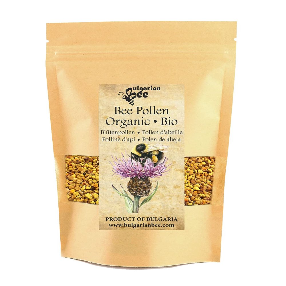 500 g Organic Raw Bee Pollen from Wildflowers and Forest Herbs, Unheated, Pure