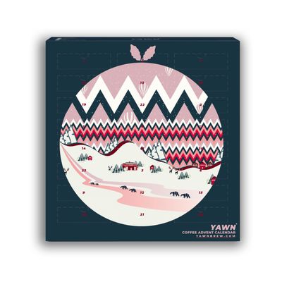 Yawn Coffee Advent Calendar - Easy Brew Drip Bags, Fresh Speciality Coffee