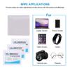 150 Pack Pre-Moistened Lens Wipes ALIBEISS Screen Wipes Glasses Cleaner for Camera, Tablets, Smartphone, Screens and Other Delicate Surfaces view 3