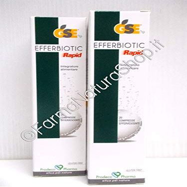 GSE EFFERBIOTIC RAPID PROMO 2 PACKS