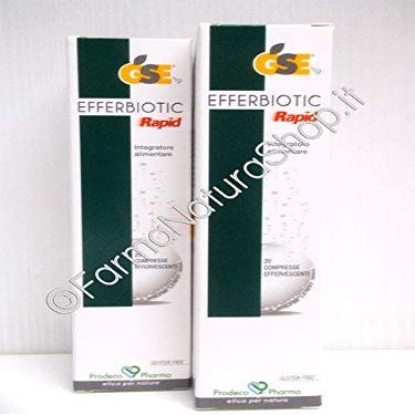 GSE EFFERBIOTIC RAPID PROMO 2 PACKS