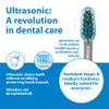 emmi-dent 2X M2 Toothbrush Heads (1x Blue + 1x White) I Standard Replacement Brushes with a Balanced Hardness and Straight Bristles I for All emmi-dent Platinum Ultrasonic Toothbrushes view 4