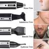 4 in 1 Electronic Nose Ear Hair Trimmer for Men Women, Painless Trimming, Water Resistant Dual Edge Blades (310) view 2