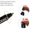 4 in 1 Electronic Nose Ear Hair Trimmer for Men Women, Painless Trimming, Water Resistant Dual Edge Blades (310) view 3