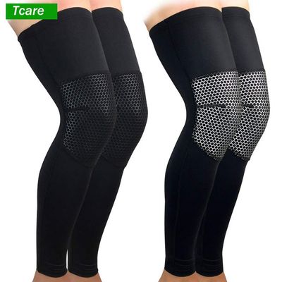 1Pcs Compression Leg Sleeves Knee Brace for Sports, Running, Basketball, Calf Knee Pain Relief, Improve Blood Circulation and Injury Recovery Best Leg Support for Men & Women