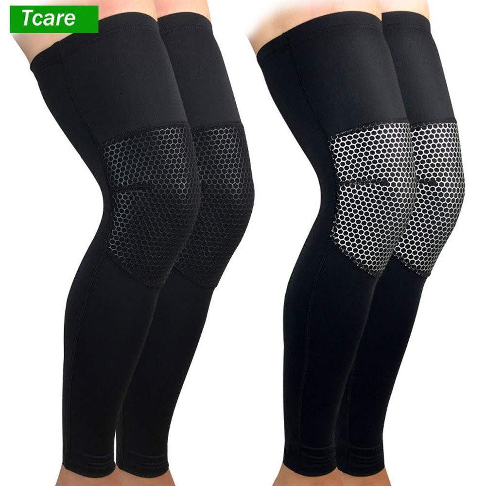 1Pcs Compression Leg Sleeves Knee Brace for Sports, Running, Basketball, Calf Knee Pain Relief, Improve Blood Circulation and Injury Recovery Best Leg Support for Men & Women