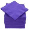 100 Pack Purple Beverage Napkins, Big Party Pack, 2 Ply, Ideal for Wedding, Party, Birthday, Dinner, Lunch, Cocktails. (5 x 5) by Amcrate view 1