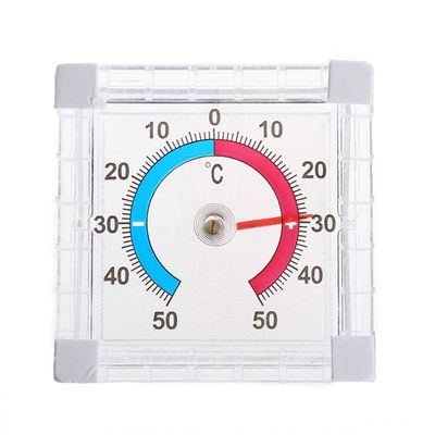 JENOR Window Wall Thermometer Window Indoor Outdoor Wall Greenhouse Garden Home