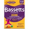 Bassetts Vitamins 7-11 Years Omega 3 Tropical Flavour Multivitamins 30 Gummies view 1