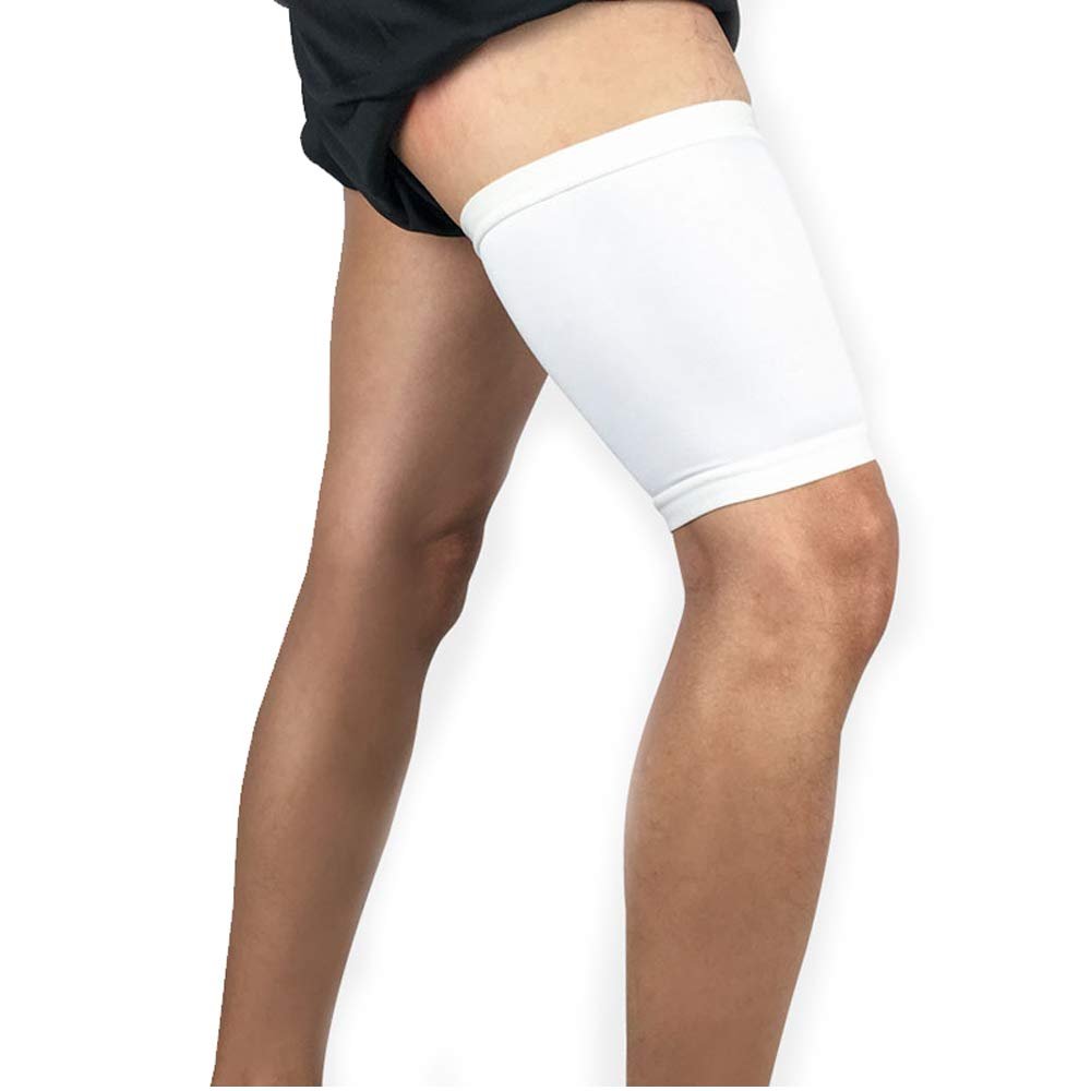 1Pcs Thigh Wrap Hamstring Brace Support Compression Sleeve for Pulled Hamstring Strain Injury Tendonitis Rehab and Recovery, Fits Men and Women