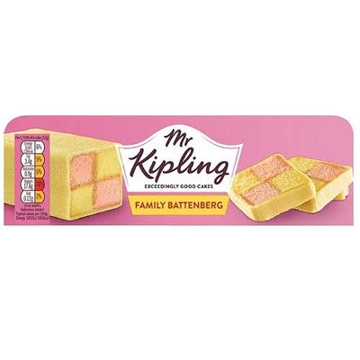 Mr Kipling Family Battenberg 315g (Pack of 3)