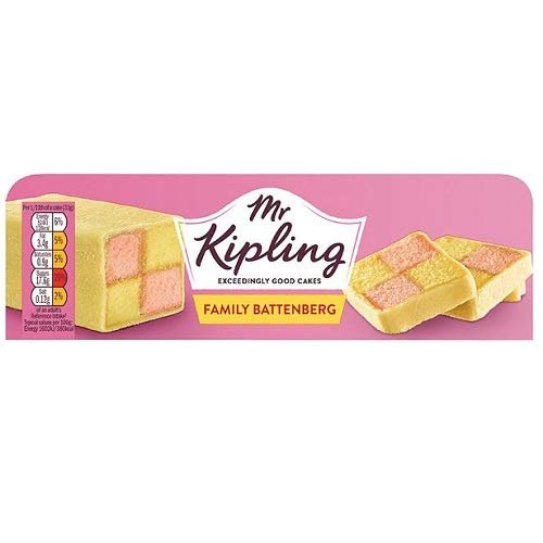 Mr Kipling Family Battenberg 315g (Pack of 3)