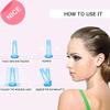 1Pcs Mini Silicone Massage Cup Silicone Facial Massager Cupping Cup face Care Treatment view 3