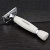 3 Piece Super Badger Traditional Mens Wet Shaving Set Super Badger Brush Classic Double Edge Safety Razor and Stainless Steel Shaving Bowl Perfect Shaving Kit for Men view 2