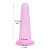 1Pcs Mini Silicone Massage Cup Silicone Facial Massager Cupping Cup face Care Treatment view 2