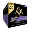 L'OR Espresso Lungo Profondo Coffee Pods x20 Intensity 8 (Pack of 10, Total 200 Capsules) view 1