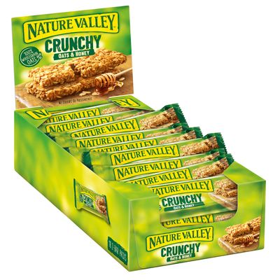 Nature Valley Crunchy, Oats & Honey, 18 x 42 g
