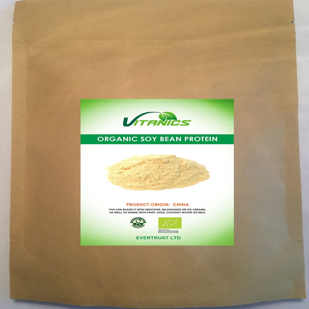 Organic Soy Protein Isolate 92% Protein (200g)